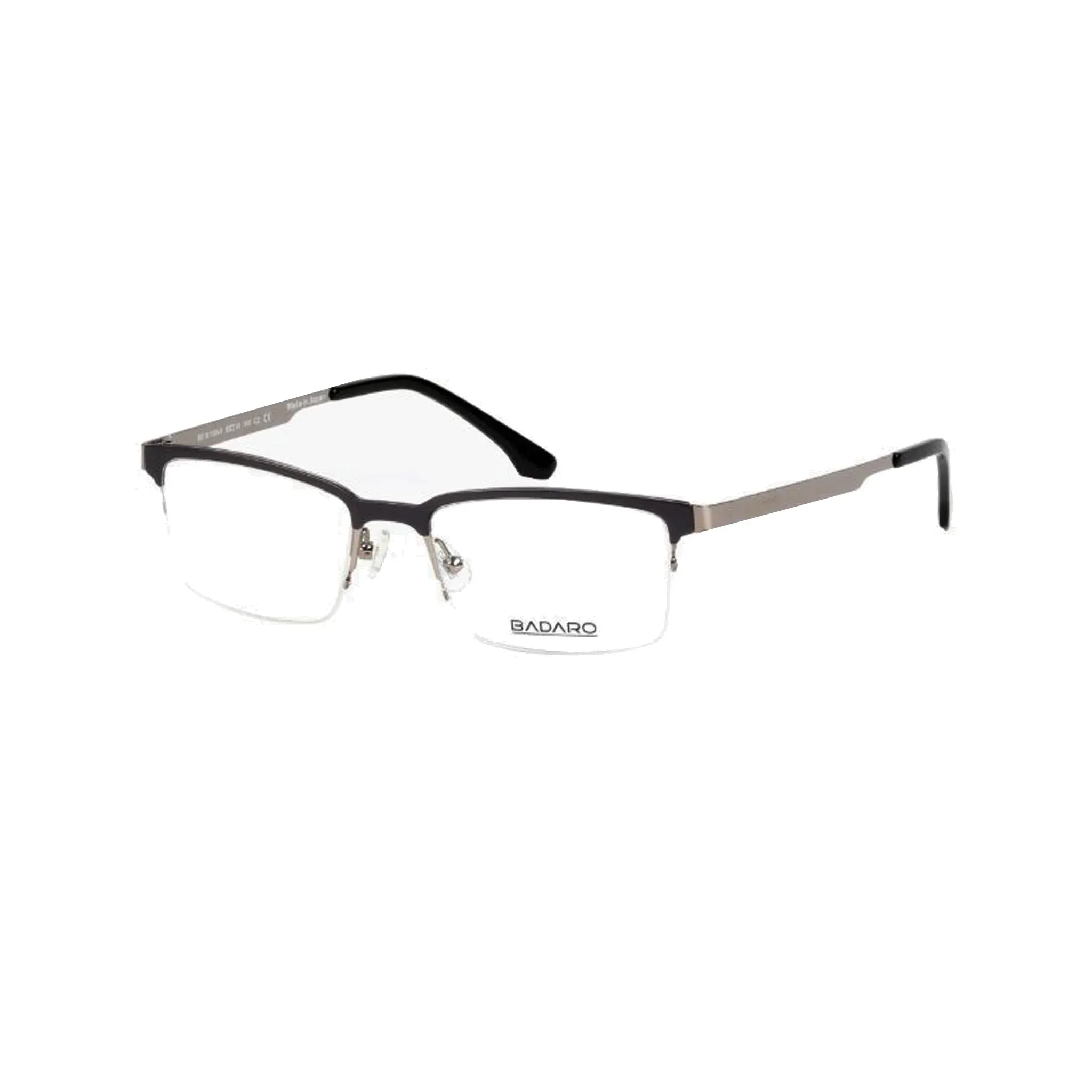 Badaro by Barakat Rectangular Gray Eyeglasses - Image 2