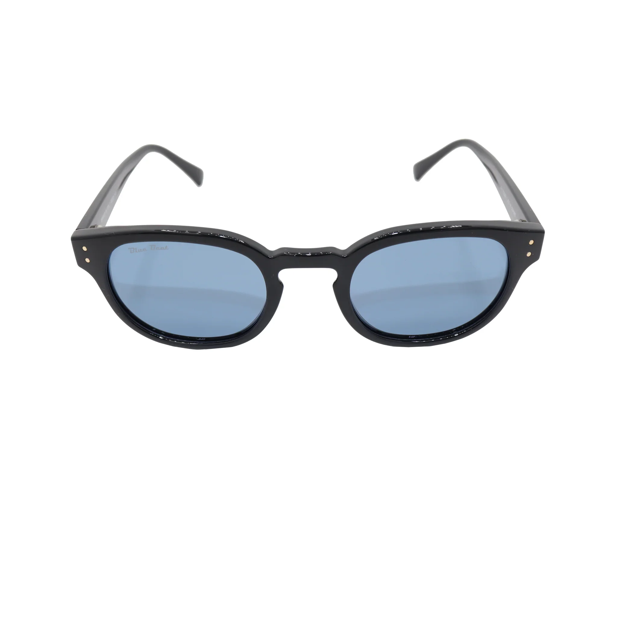 BlueBeat by Barakat Round Black Sunglasses