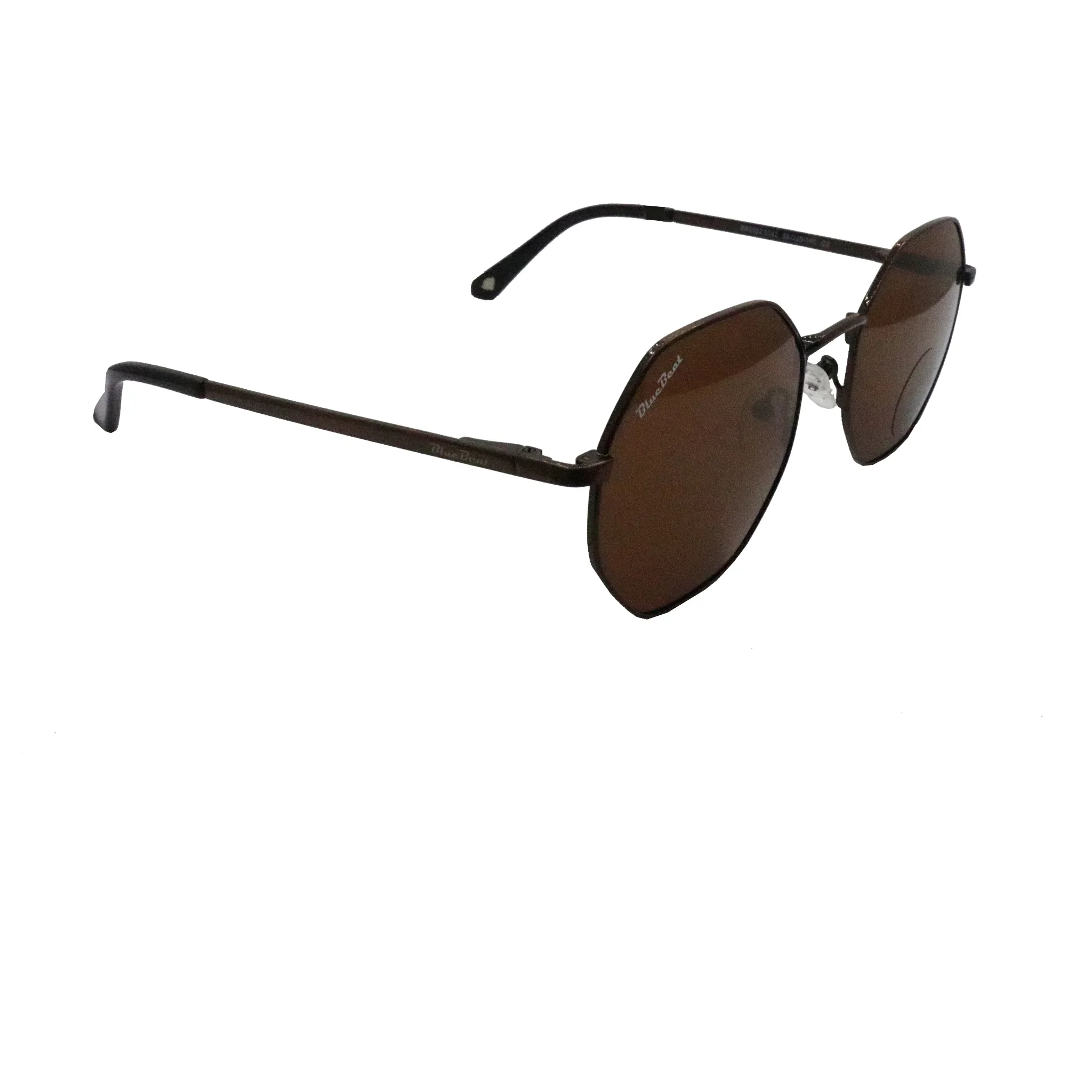BlueBeat by Barakat Irregular Brown Sunglasses - Image 2
