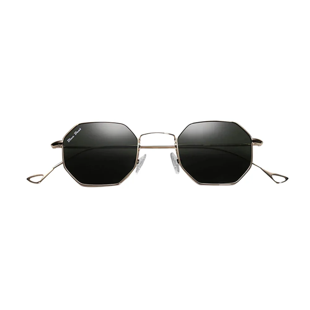 BlueBeat by Barakat Irregular Gold Sunglasses - Image 3