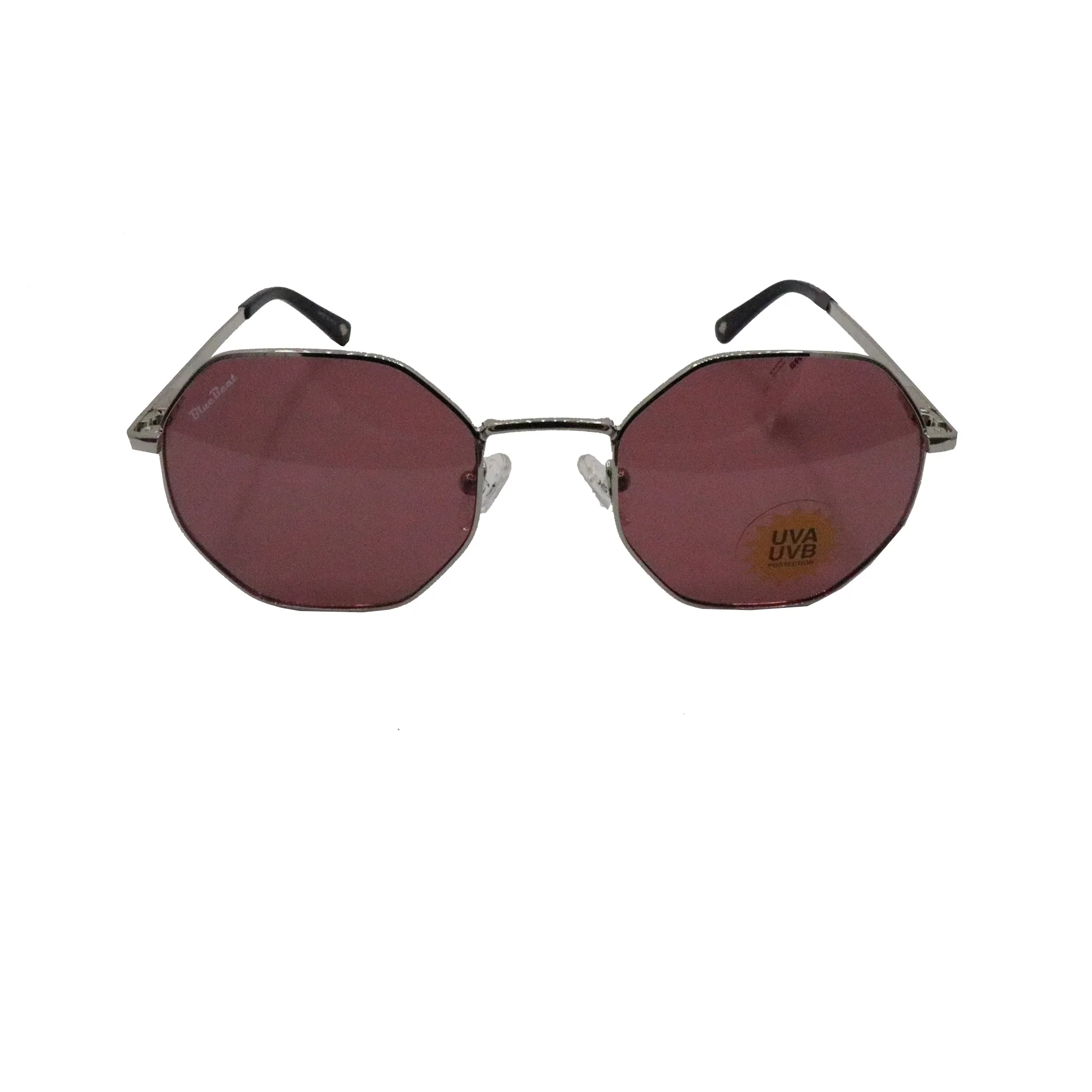 BlueBeat by Barakat Irregular Silver Sunglasses