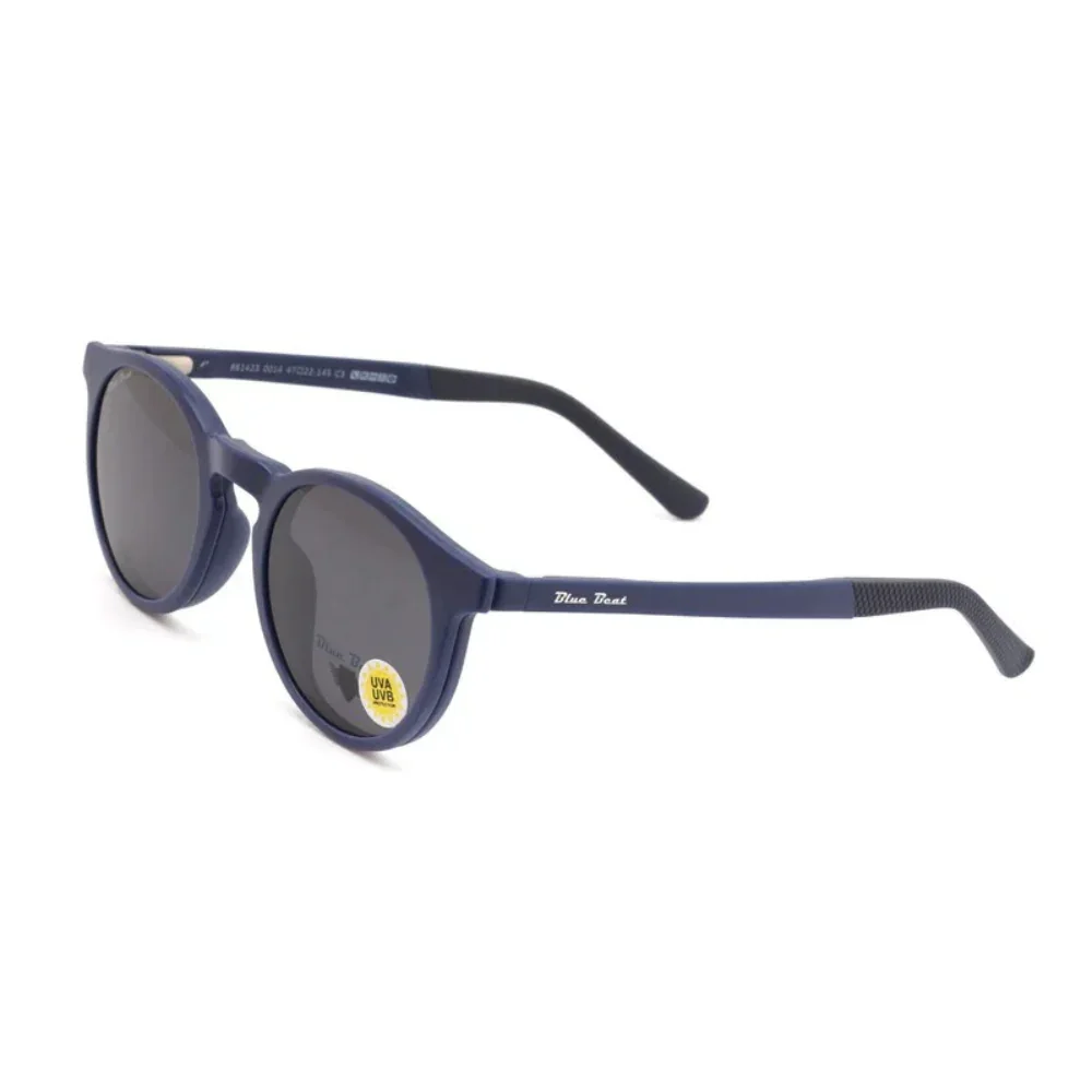 BlueBeat by Barakat Round Blue Sunglasses 2-in-1 - Image 3
