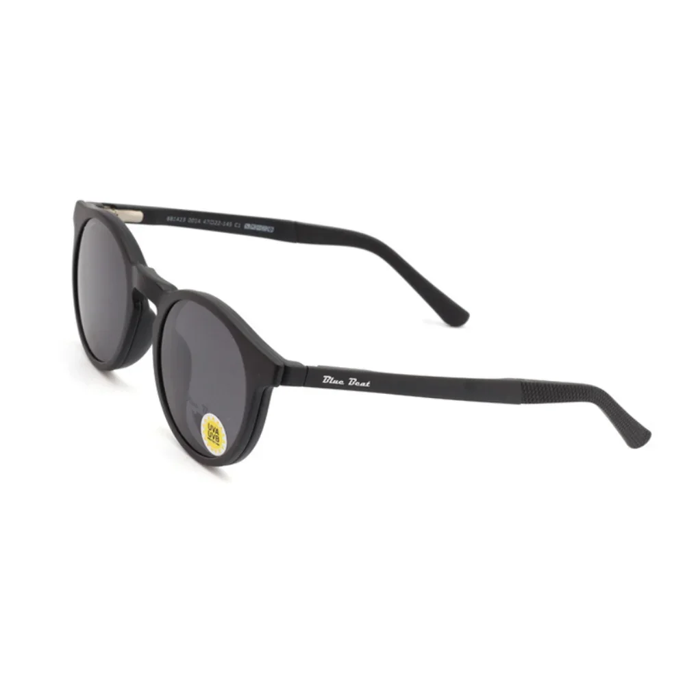BlueBeat by Barakat Round Black Sunglasses 2-in-1 - Image 3