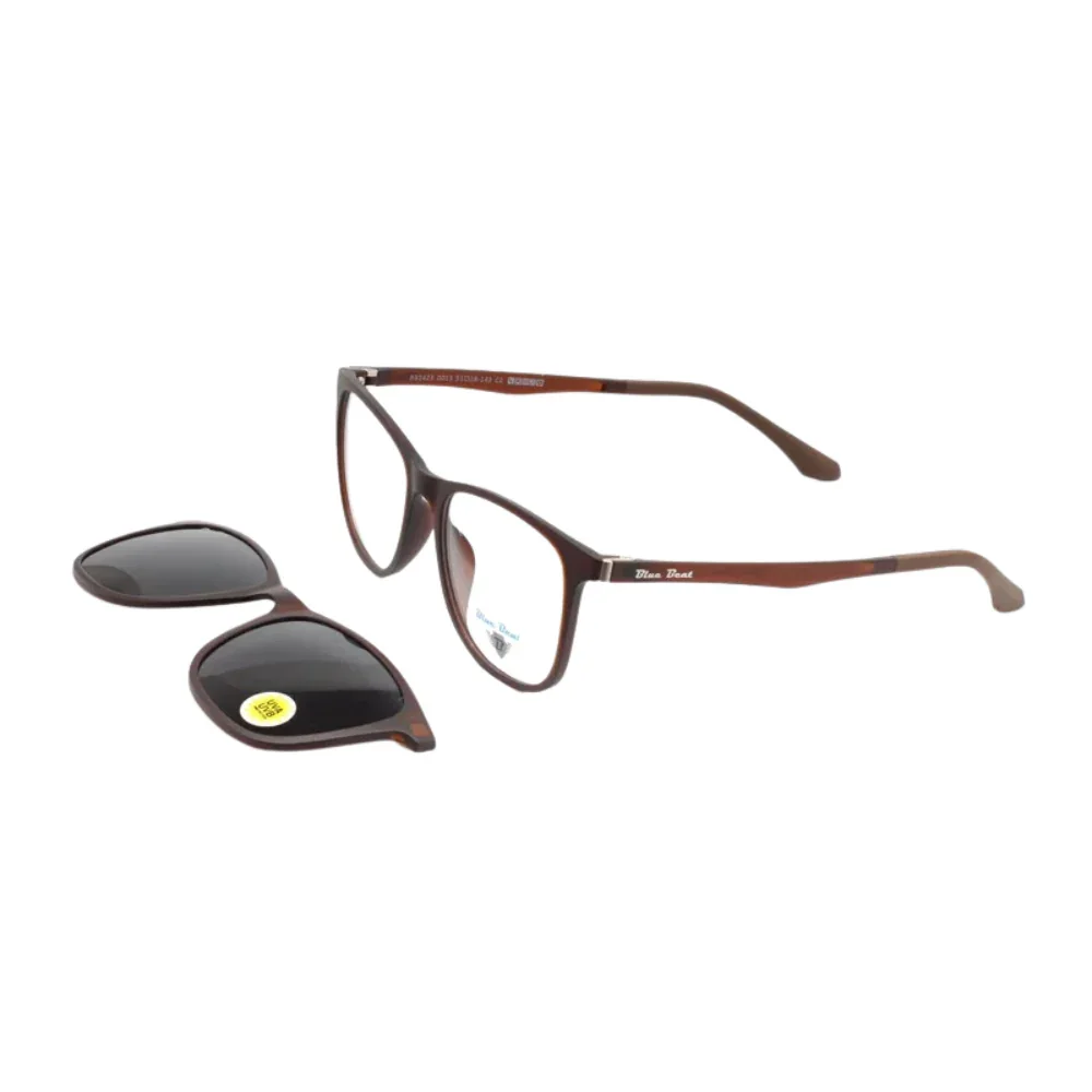 BlueBeat by Barakat Square Gray Sunglasses 2-in-1 - Image 3