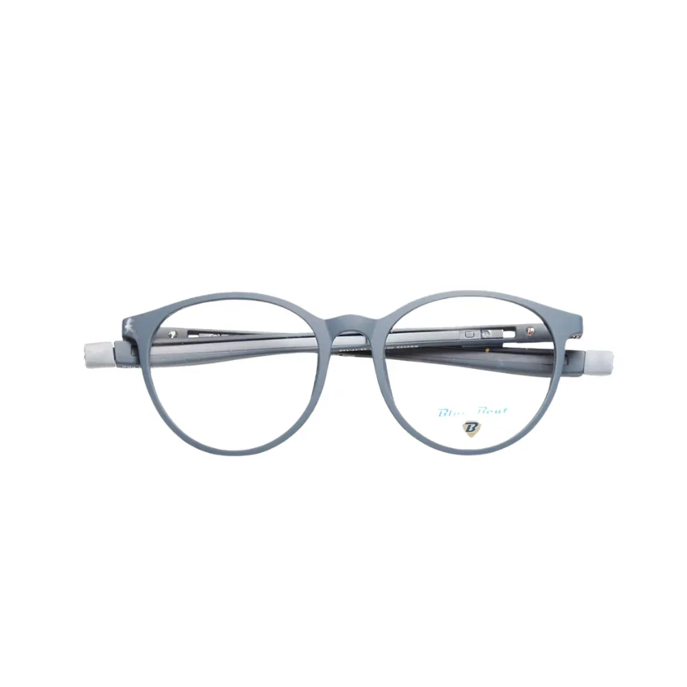BlueBeat Kids Cat-Eye Blue Clip-On Eyeglasses 2-in-1 - Image 3