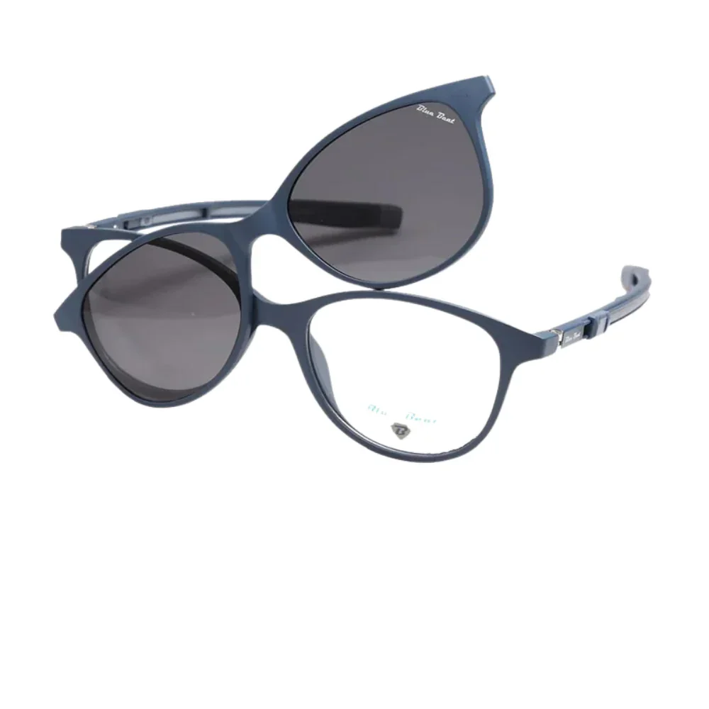 BlueBeat Kids by Barakat Cat-Eye Blue Sunglasses 2-in-1 - Image 2