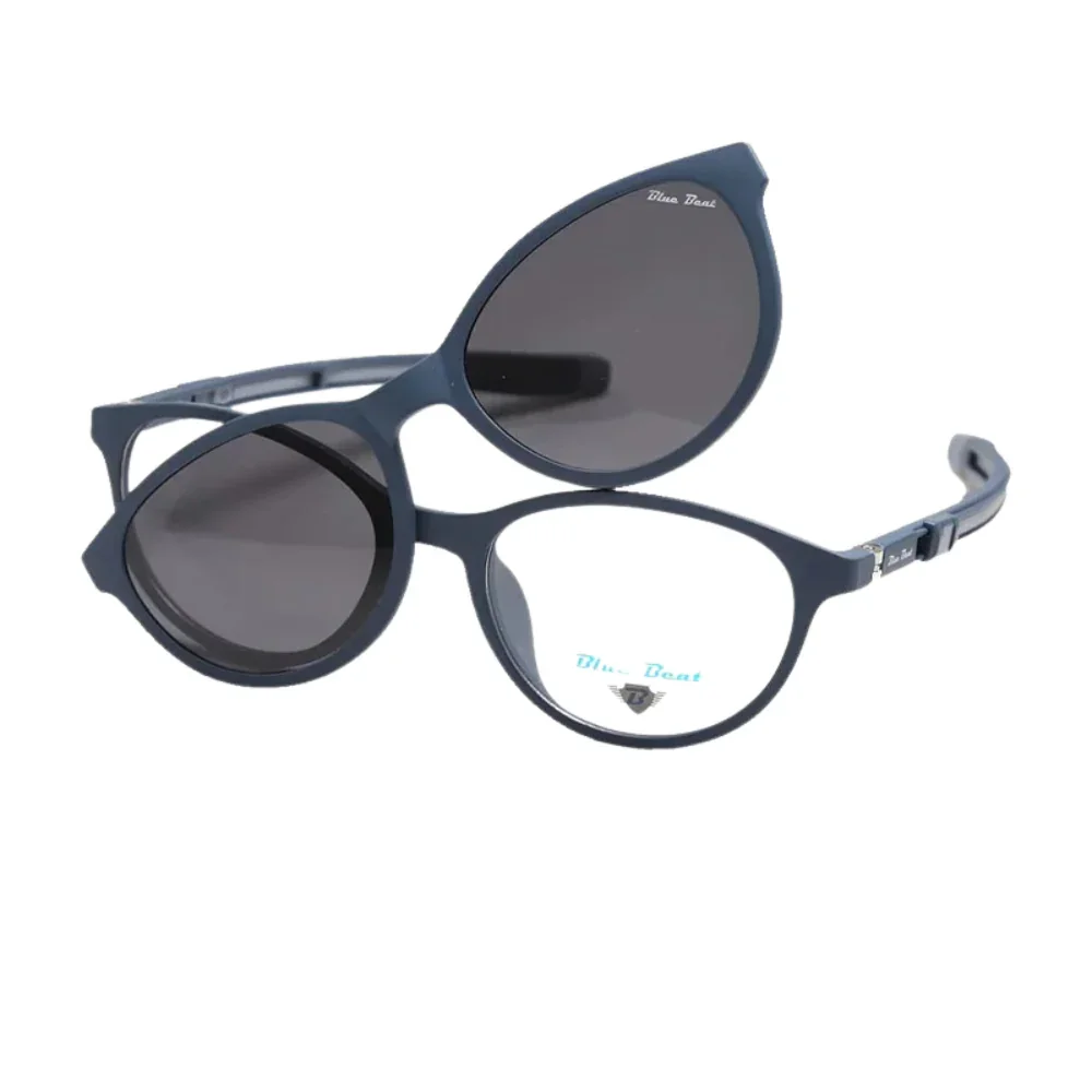 BlueBeat Kids by Barakat Cat-Eye Blue Sunglasses 2-in-1 - Image 2