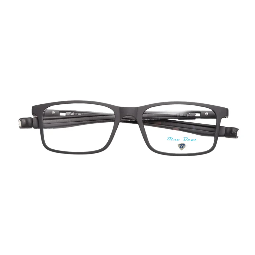 BlueBeat Kids by Barakat Rectangle Black Sunglasses 2-in-1 - Image 3