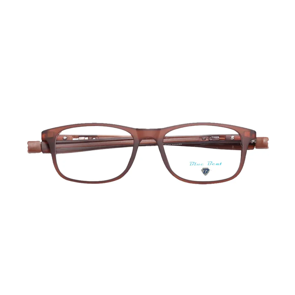 BlueBeat Kids by Barakat Rectangle Brown Sunglasses 2-in-1 - Image 3