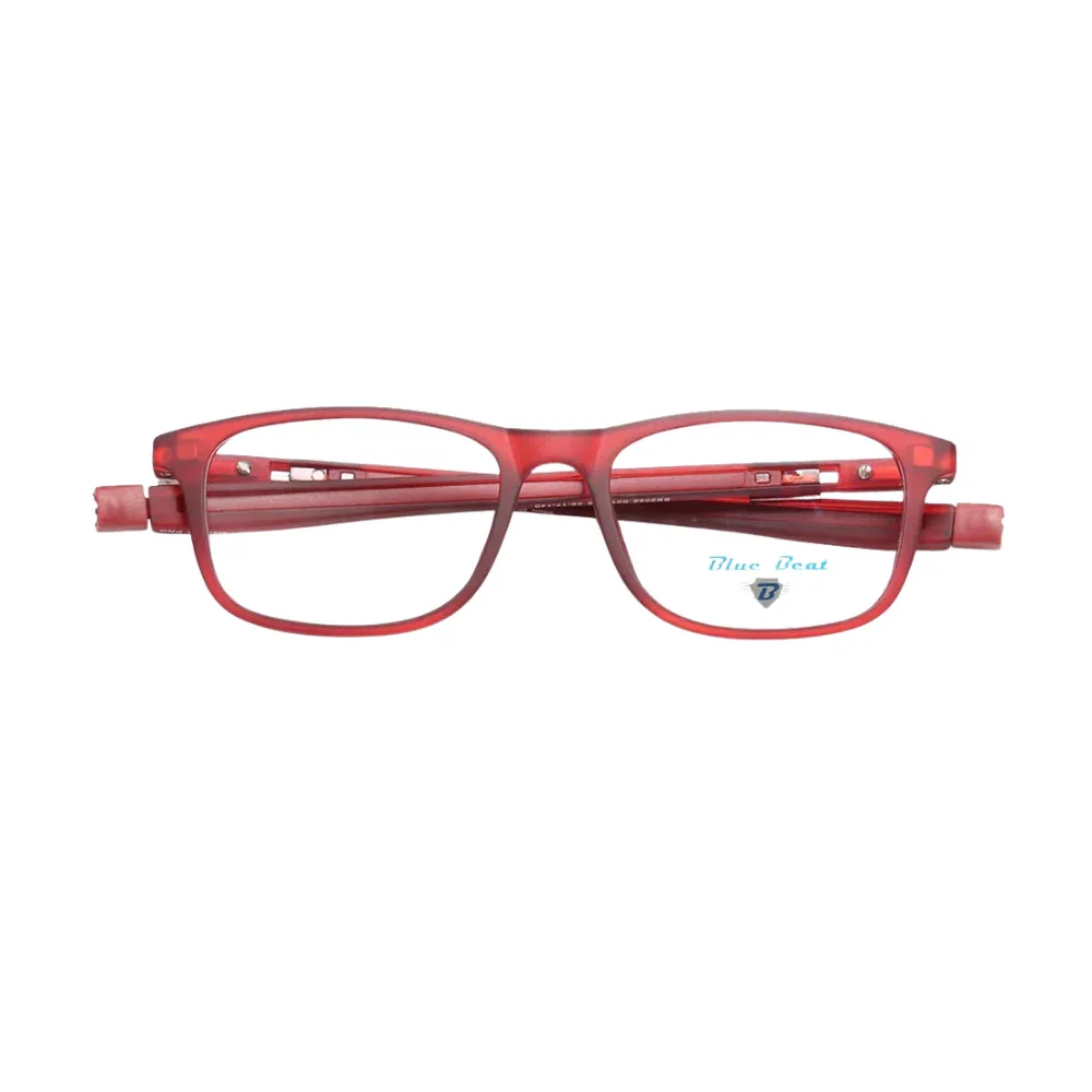 BlueBeat Kids by Barakat Rectangle Red Sunglasses 2-in-1 - Image 3