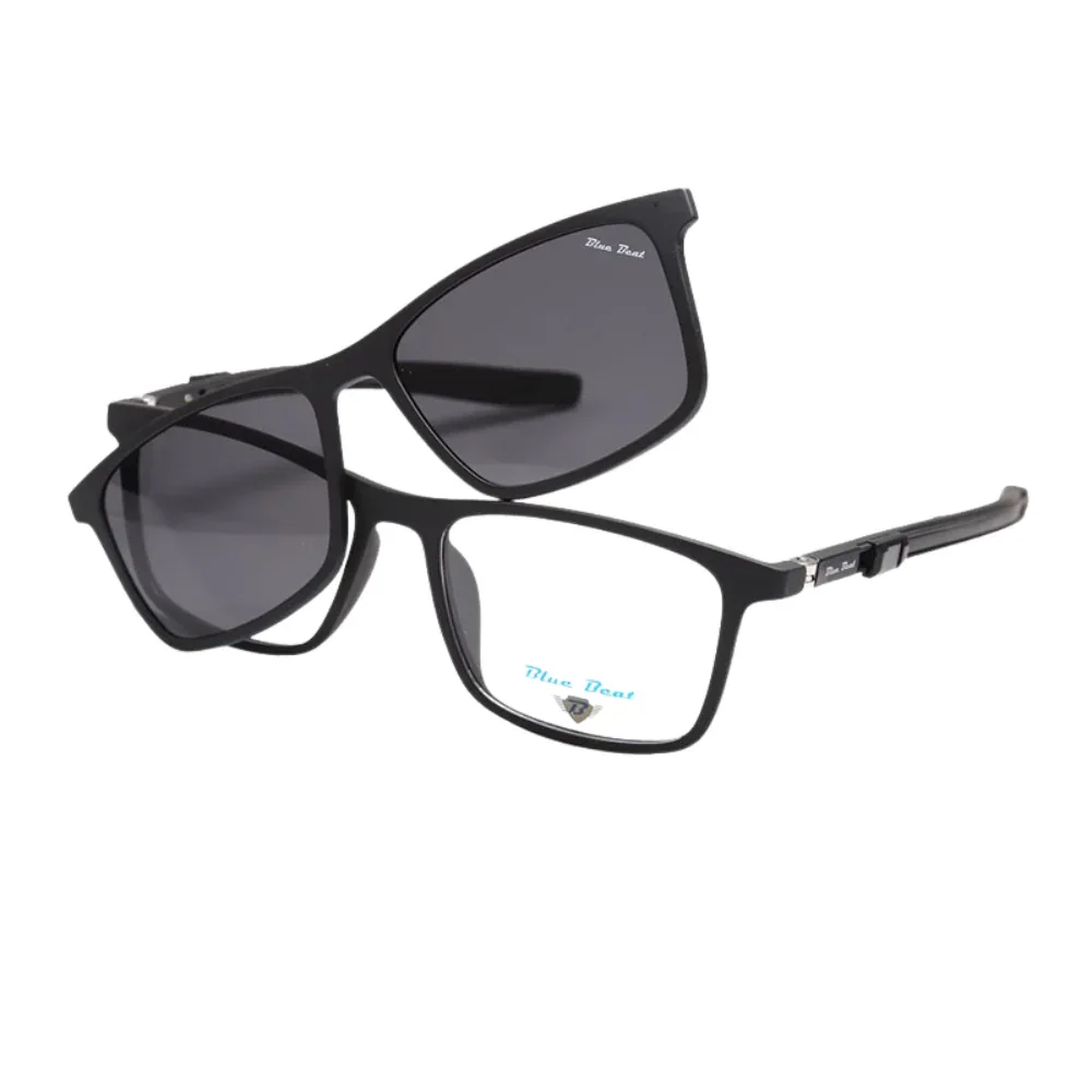 BlueBeat Kids by Barakat Square Black Sunglasses 2-in-1 - Image 2