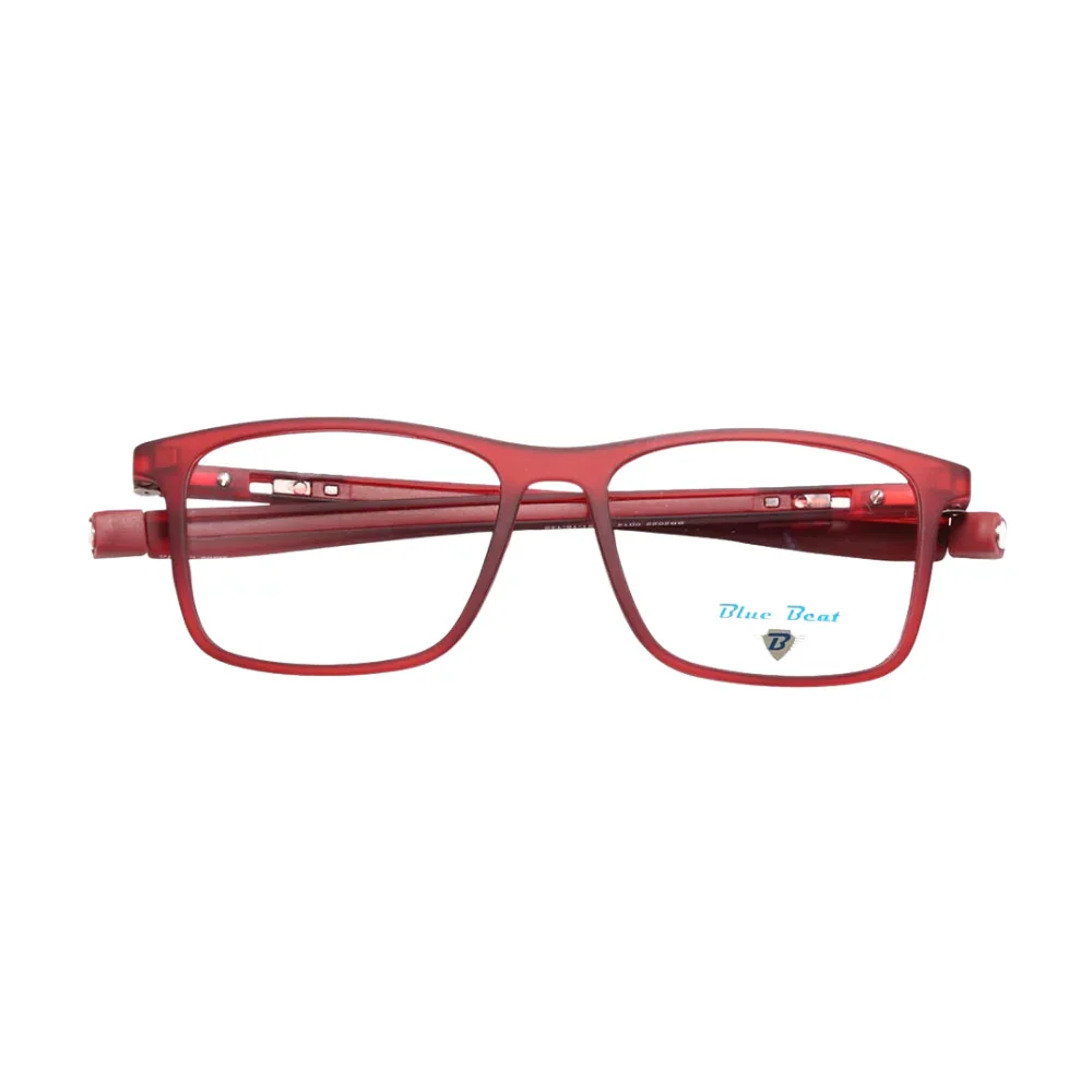 BlueBeat Kids Red Clip-On Eyeglasses 2-in-1 - Image 3