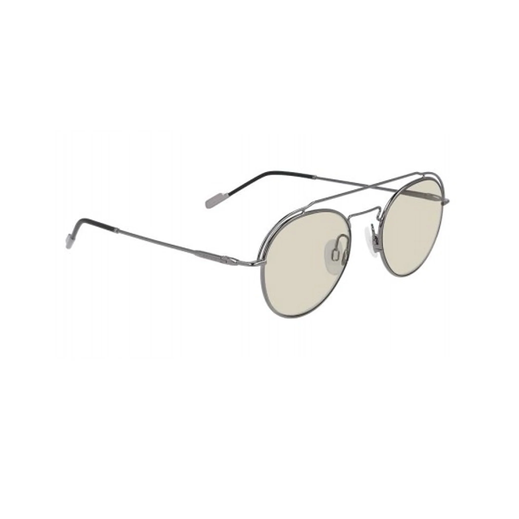 CalvinKlein Aviator Gun Metal Sunglasses - Image 2