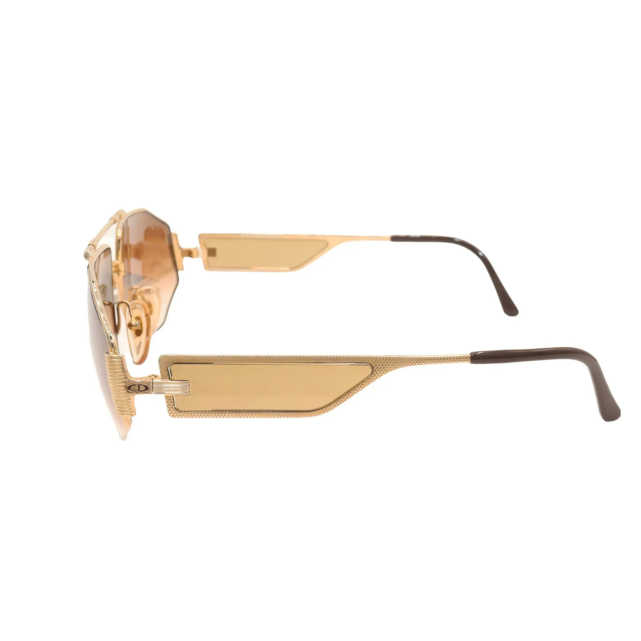 نظارات شمسية ذهبية من CHRISTIAN DIOR - Image 3