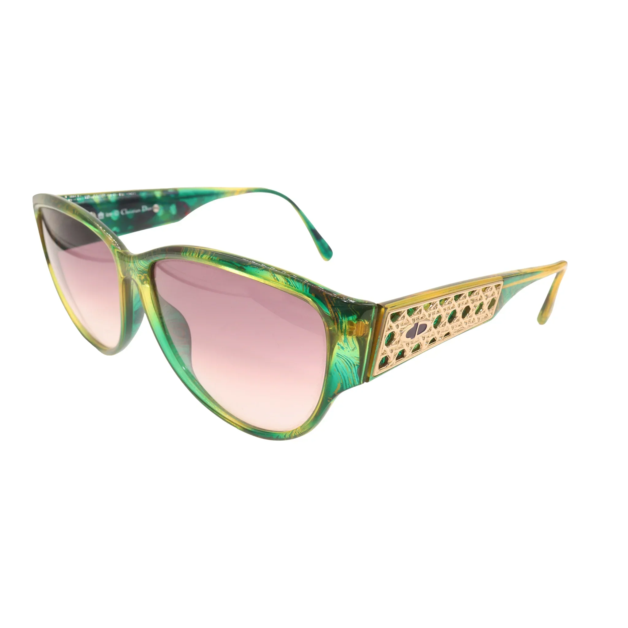 نظارات شمسية خضراء من CHRISTIAN DIOR - Image 2