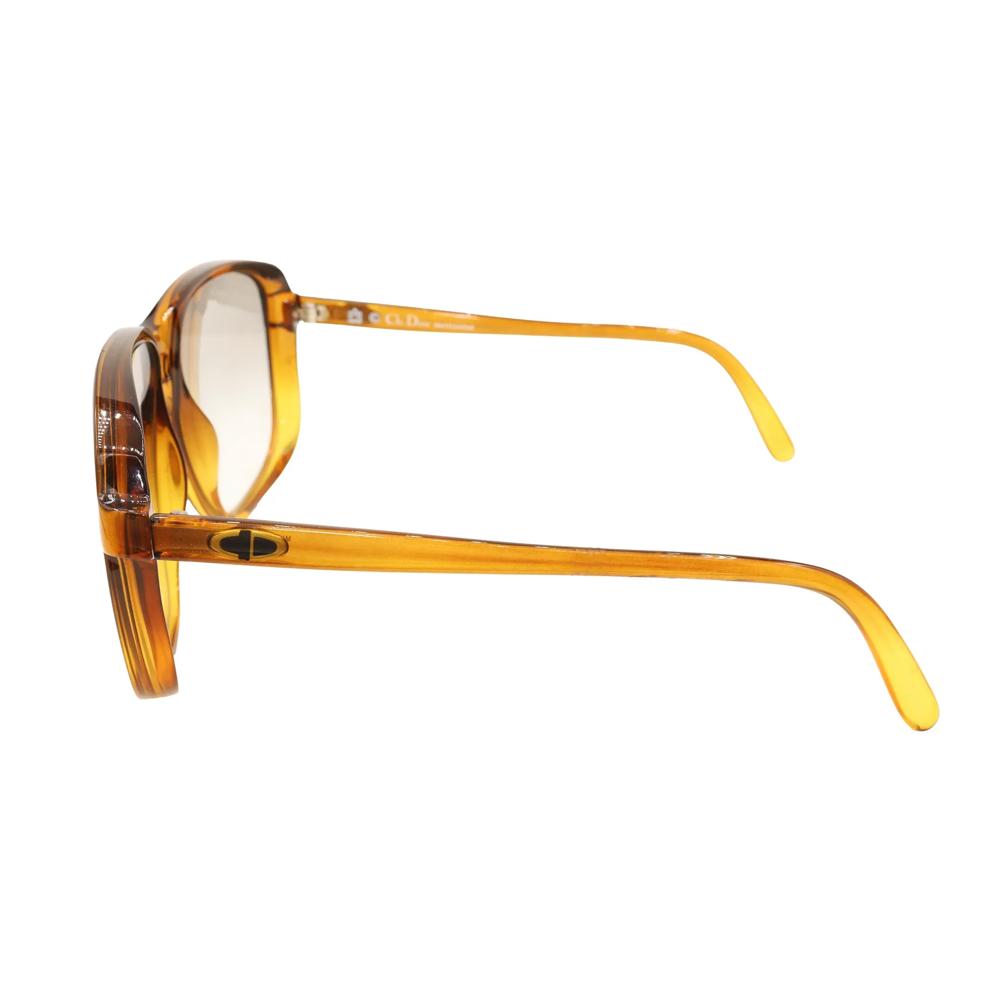 نظارات شمسية صفراء من CHRISTIAN DIOR - Image 3