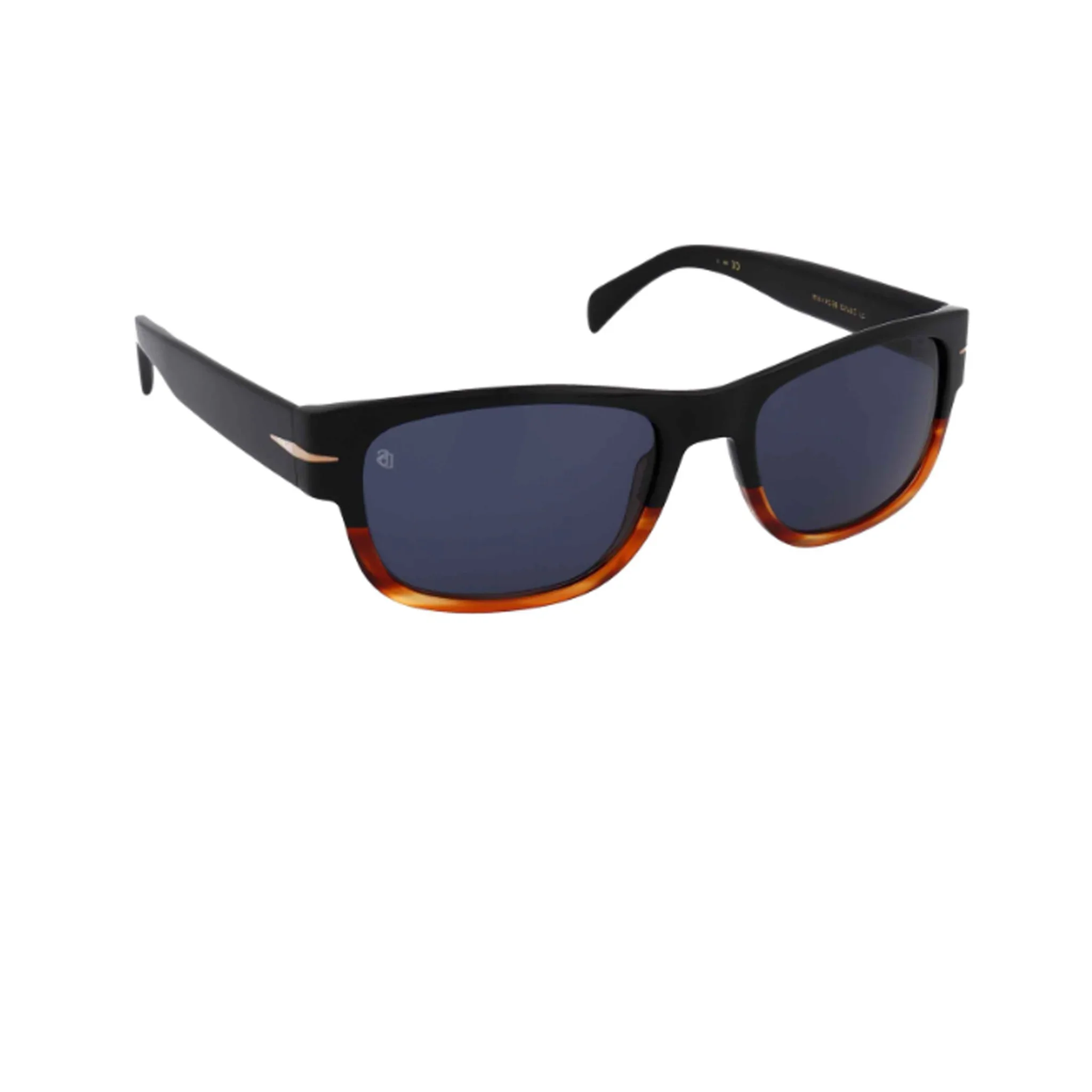 David Beckham Black Square Acetate Sunglasses DB7035/S-Y23 - Image 2