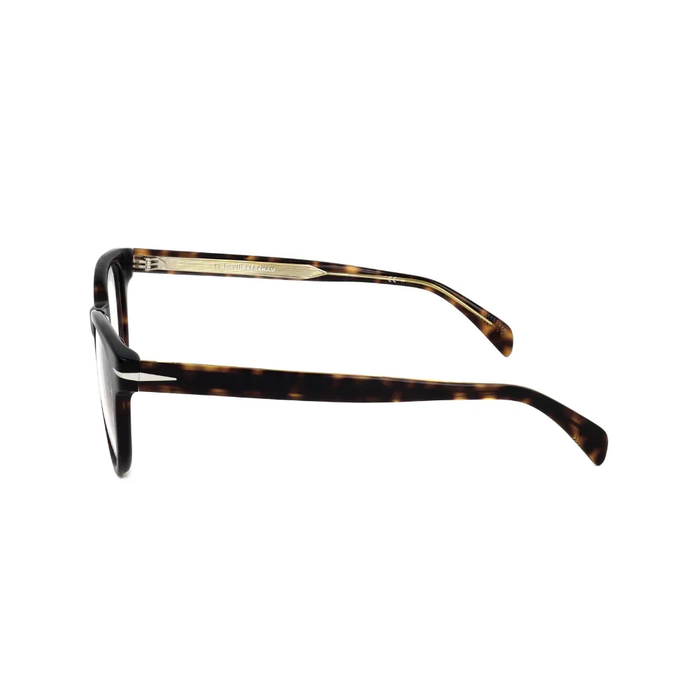 David Beckham DB 7088 men Havana Geometric Eyeglasses - Image 3
