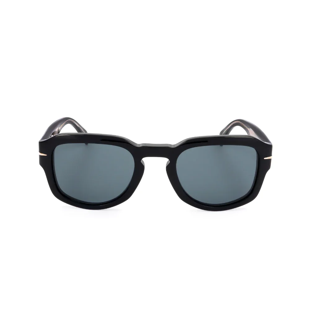 David Beckham DB 7098/S men Black Squared Sunglasses