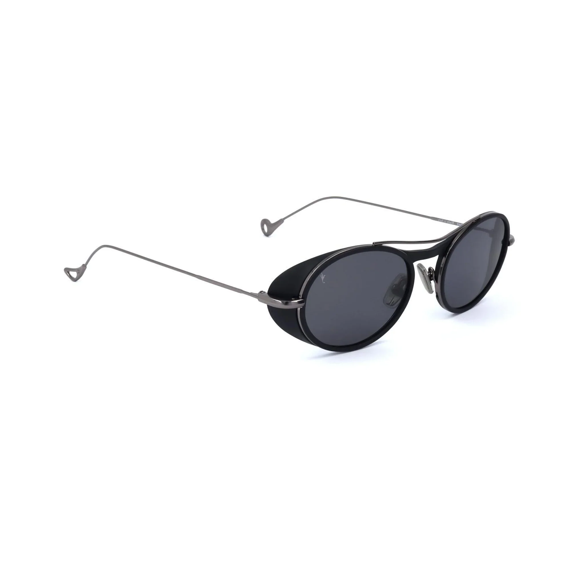 Eyepetizer Helen Black Cat-Eye Metal Full Rim Sunglasses HELEN-Y23 - Image 2
