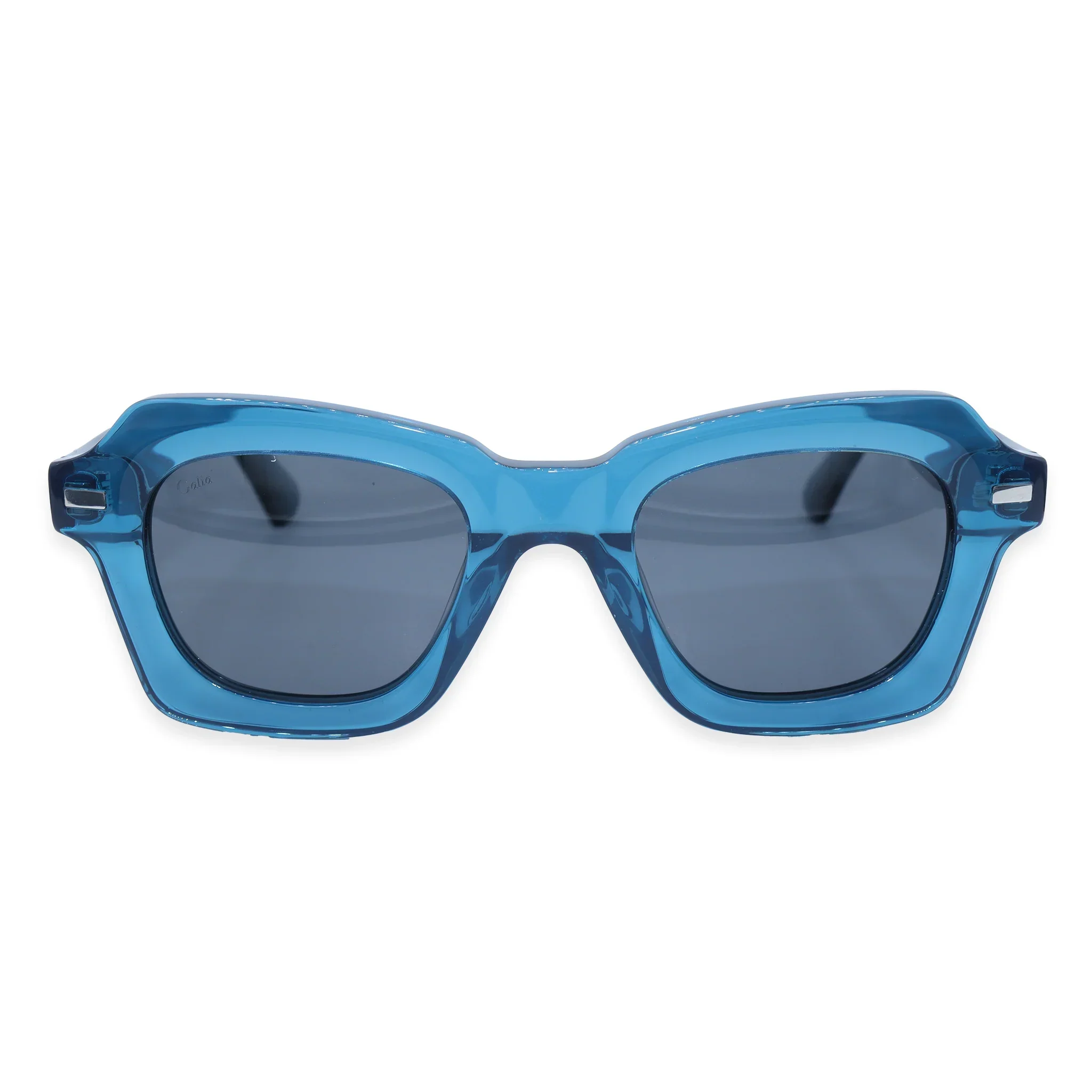 Galia  By Barakat Square Blue Sunglasses