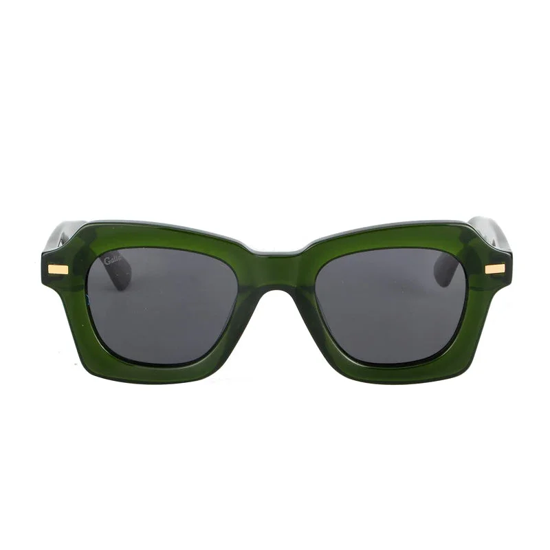 Galia  By Barakat Square Green Sunglasses