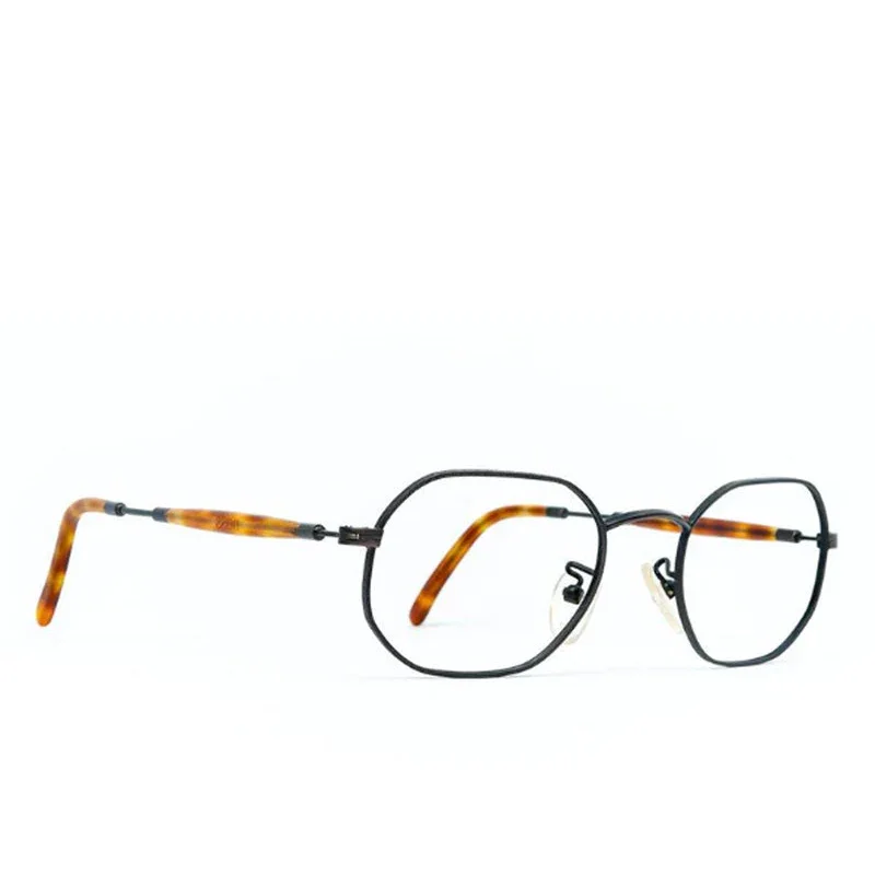 Hugo Boss by Carrera Black Irregular Metal Full Rim Eyeglasses 4716 - Image 2