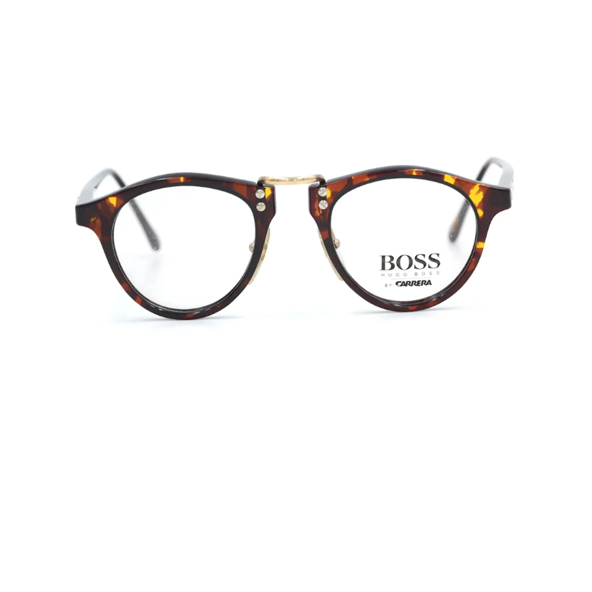 Hugo Boss by Carrera Brown Aviator  Acetate Full Rim Eyeglasses 5110 (49-145-22)