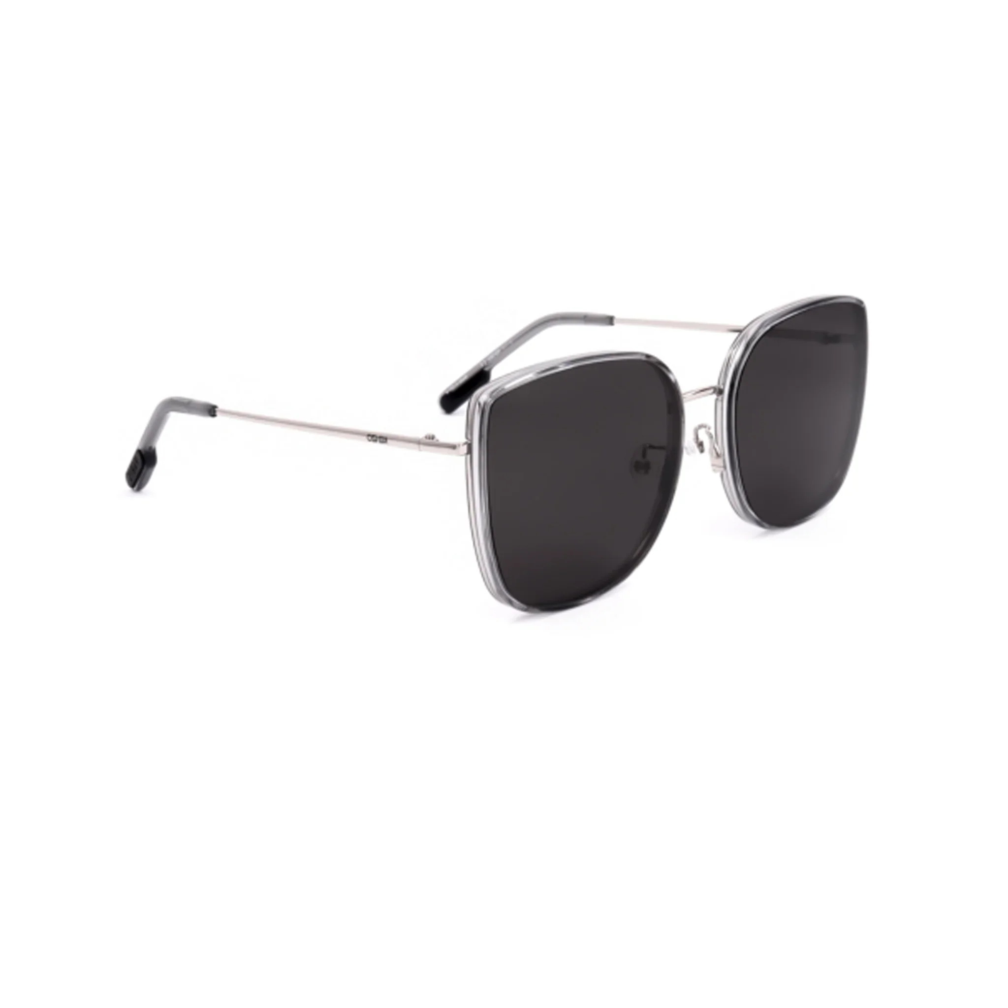 Kenzo Silver Cat-Eye Acetate Full Rim Sunglasses KZ40093F-Y22 - Image 2