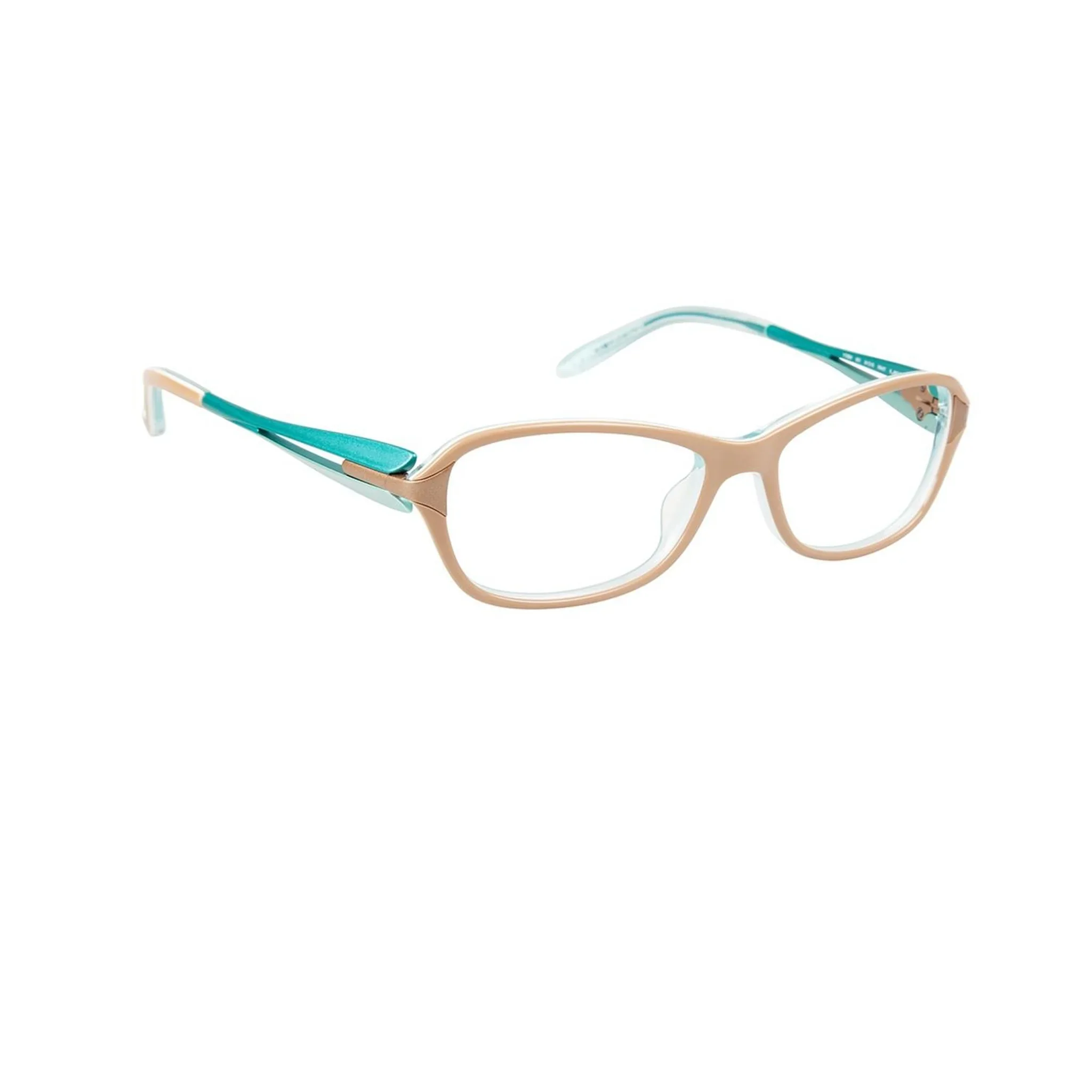 Koali By Morel brown Square Acetate Full Rim Eyeglasses. Made in France 7346K