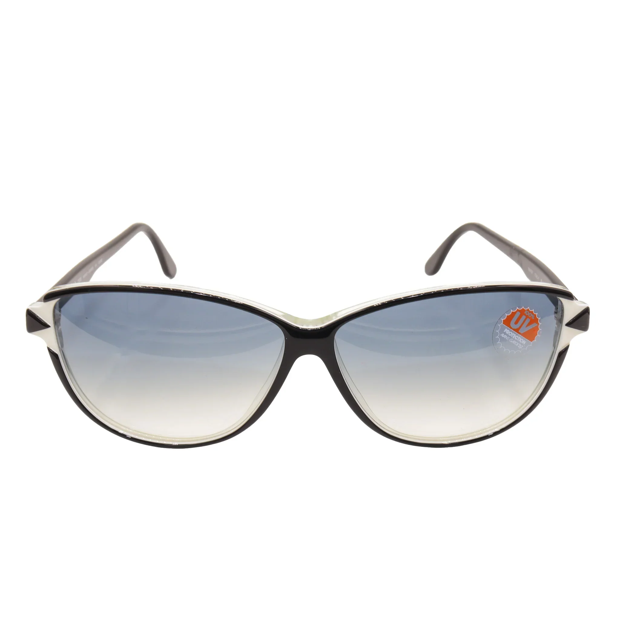 نظارات شمسية أسود/أبيض من LUXOTTICA