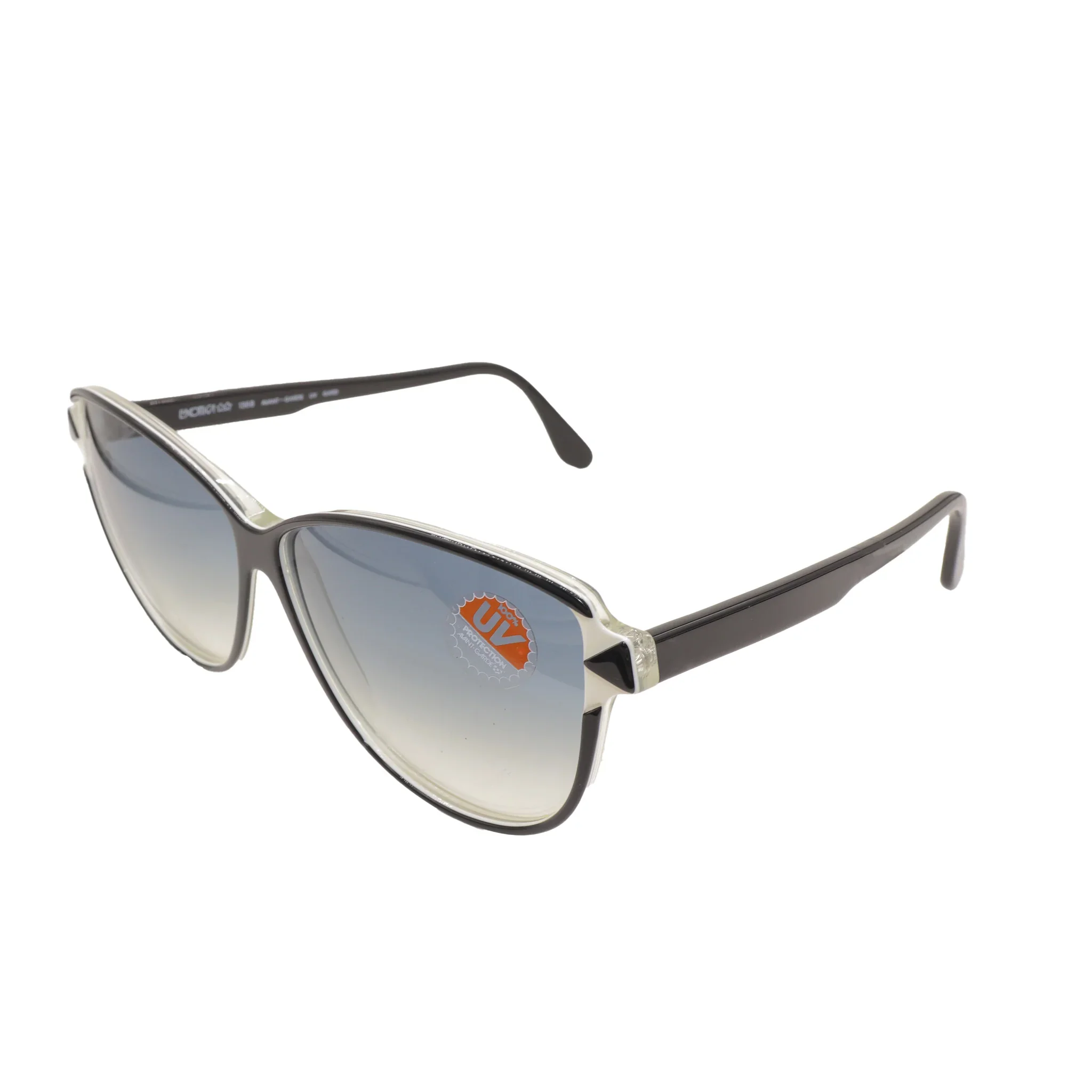 نظارات شمسية أسود/أبيض من LUXOTTICA - Image 2