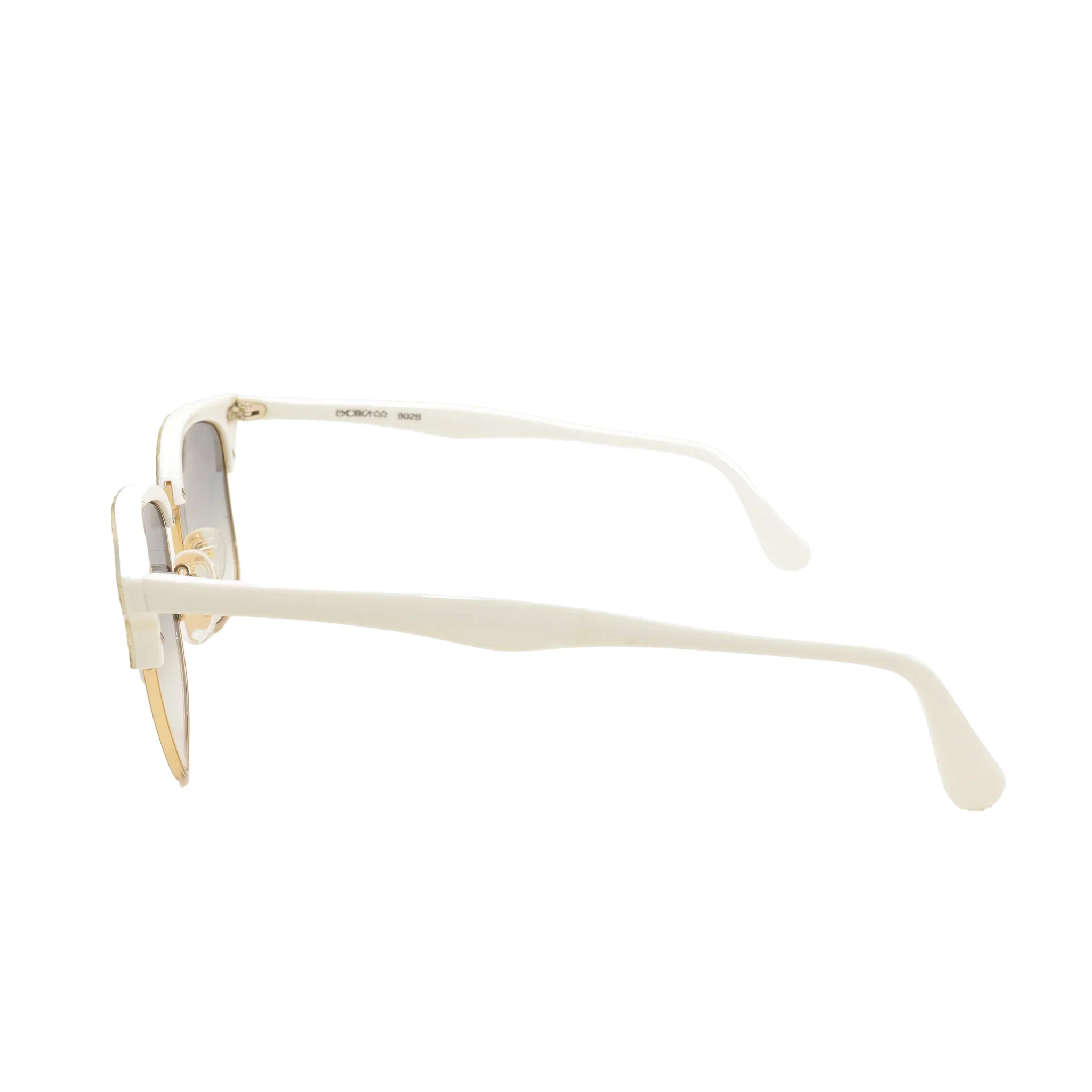 نظارات شمسية ذهبي/أبيض من LUXOTTICA - Image 3