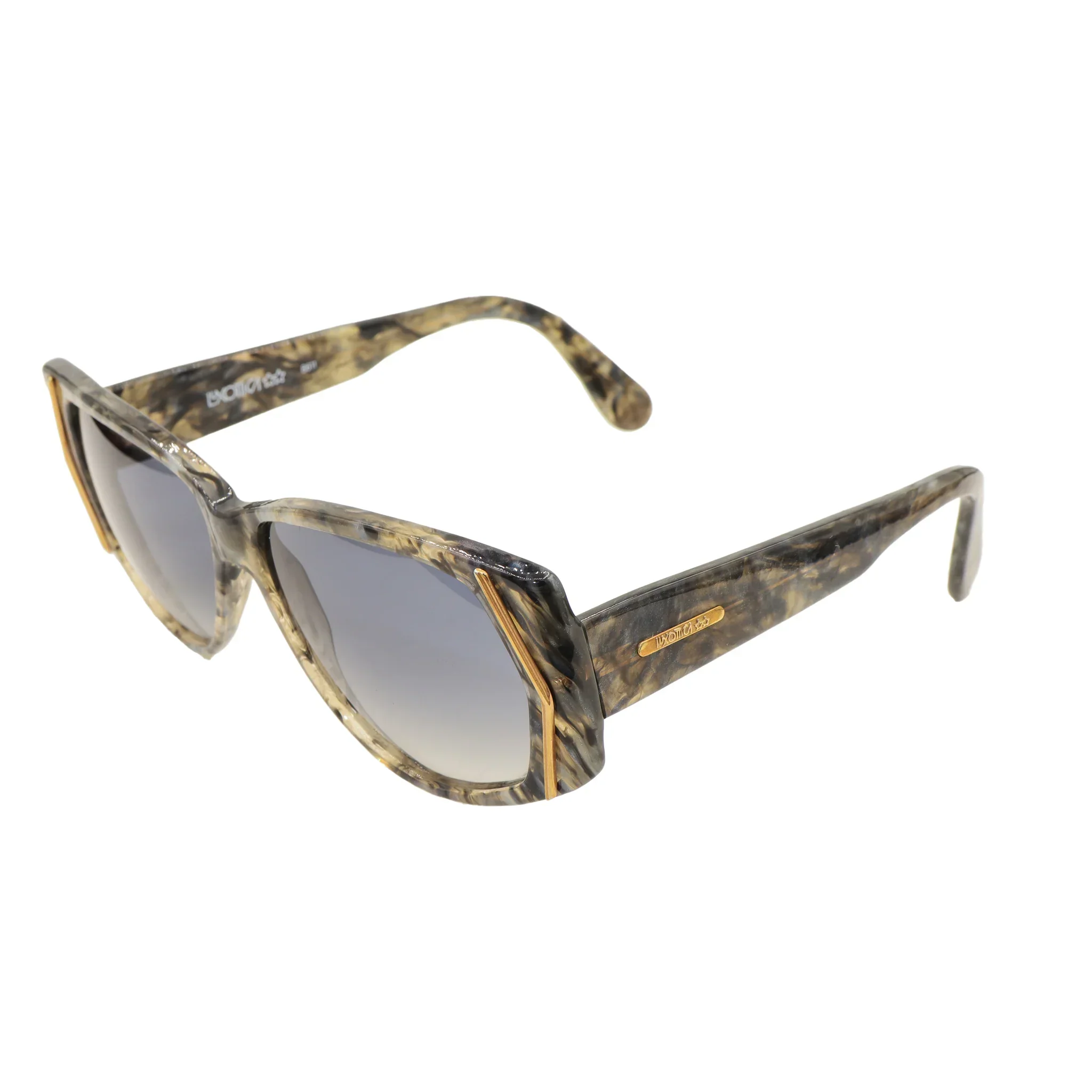نظارات شمسية رمادية من LUXOTTICA - Image 2