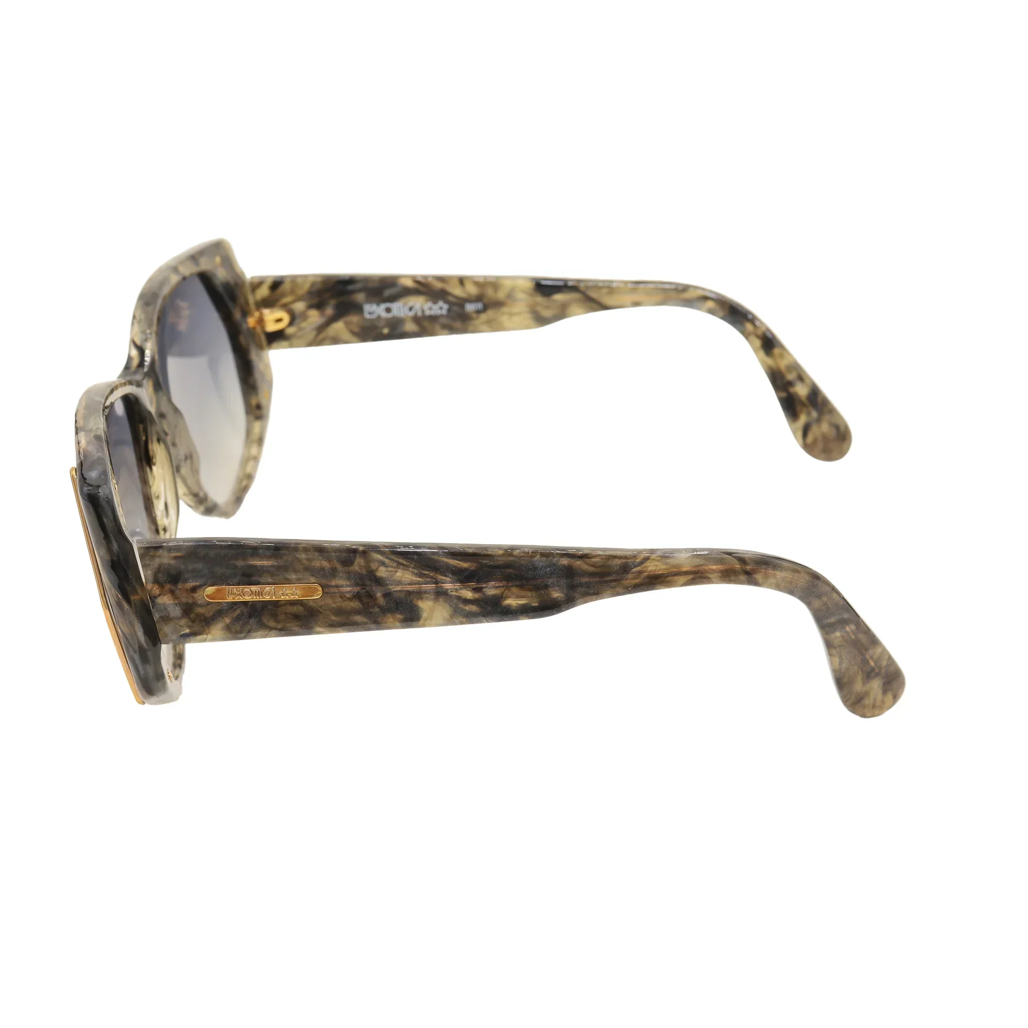نظارات شمسية رمادية من LUXOTTICA - Image 3