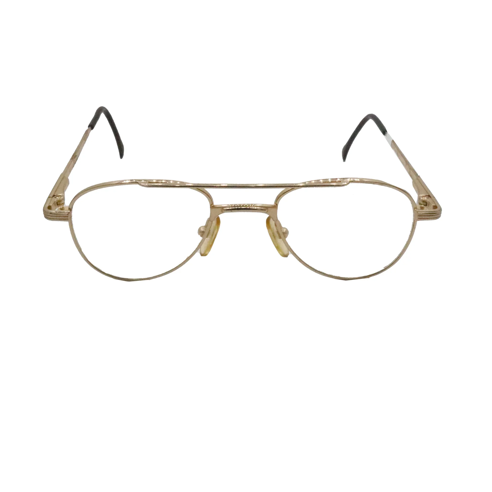 Major Optic Gold Aviator Metal Full Rim Eyeglasses for Kids