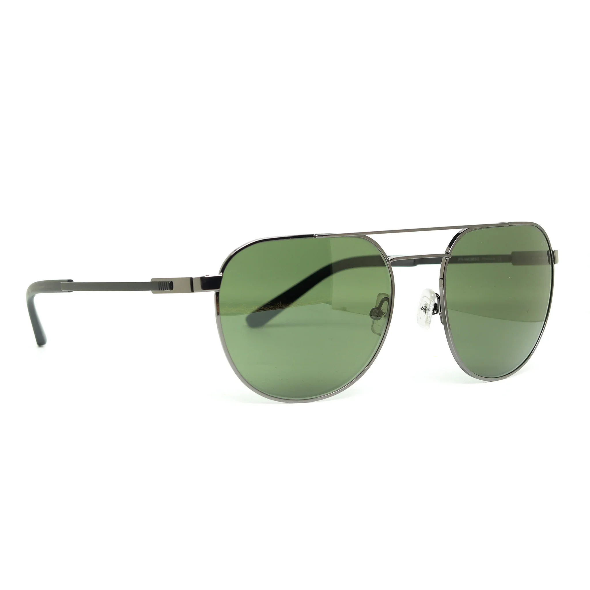 Marius By Morel Green Aviator Metal Full Rim Sunglasses. Made in France 80015AZUR-Y22-GN09 - Image 2