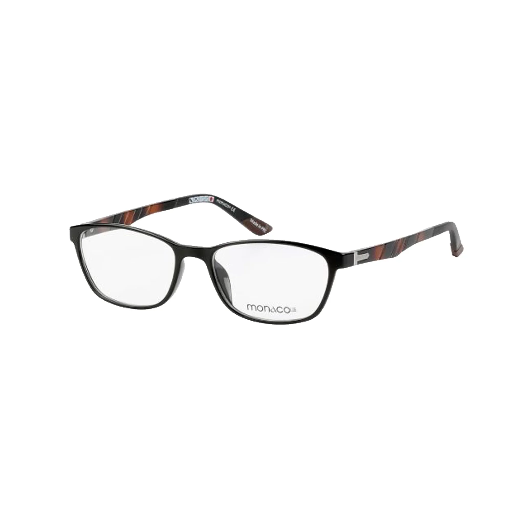 Monaco Lite Black Cat-eye Acetate Full Rim Eyeglasses - Image 2