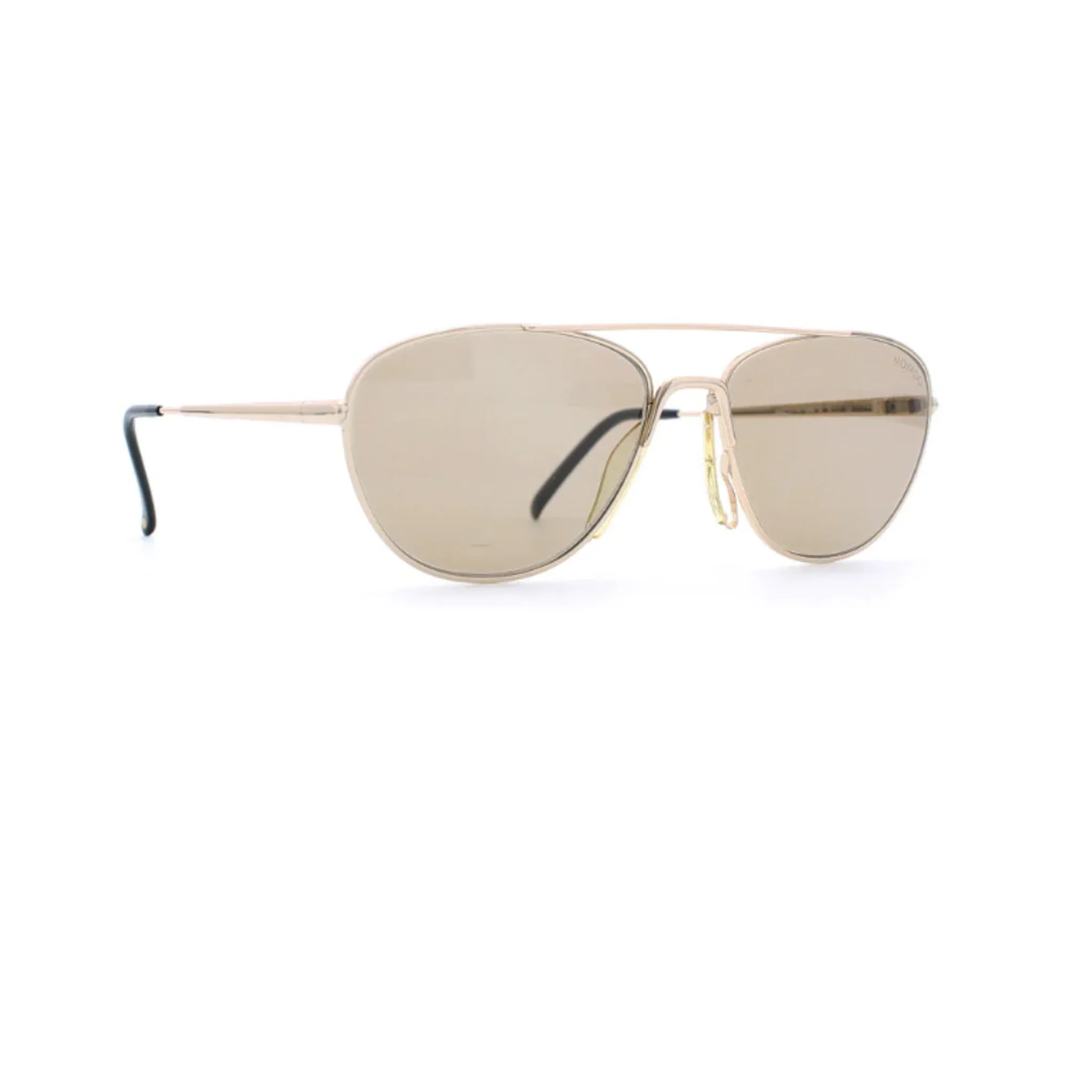 Movado by Carrera Gold Aviator Metal Full Rim Sunglasses 5869 - Image 2