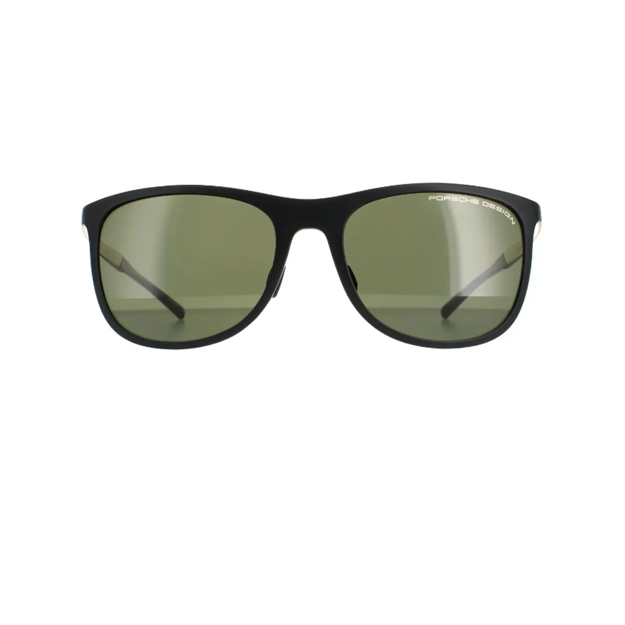 Porsche Design Black Square Acetate Full Rim Sunglasses P8672-Y23