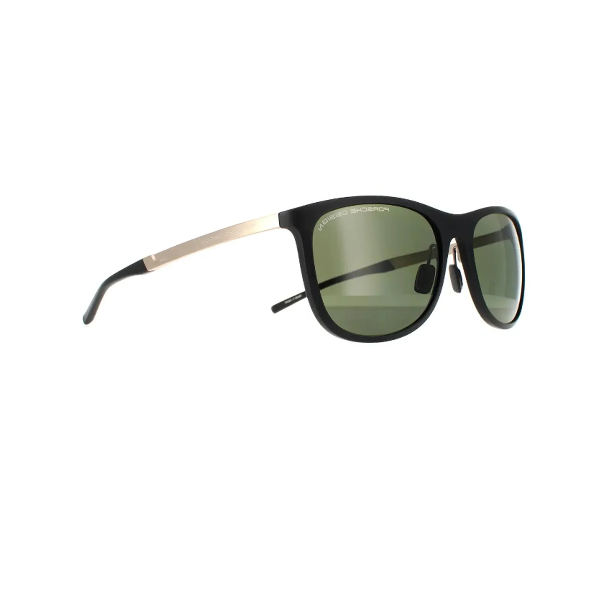 Porsche Design Black Square Acetate Full Rim Sunglasses P8672-Y23 - Image 2