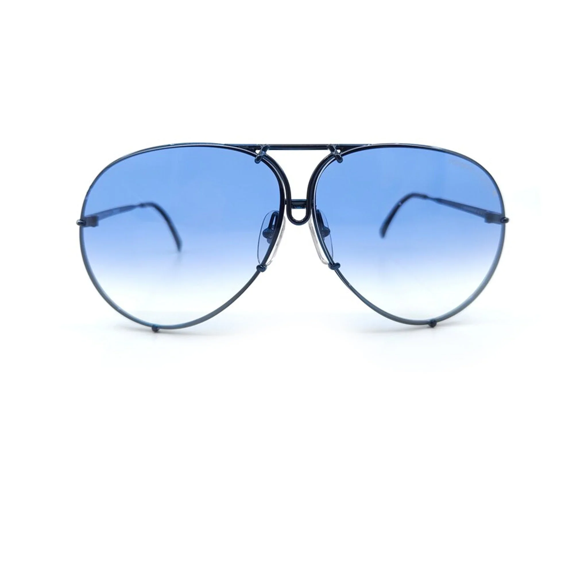 Porsche Design by Carrera Blue Aviator Metal Full Rim Sunglasses 5621