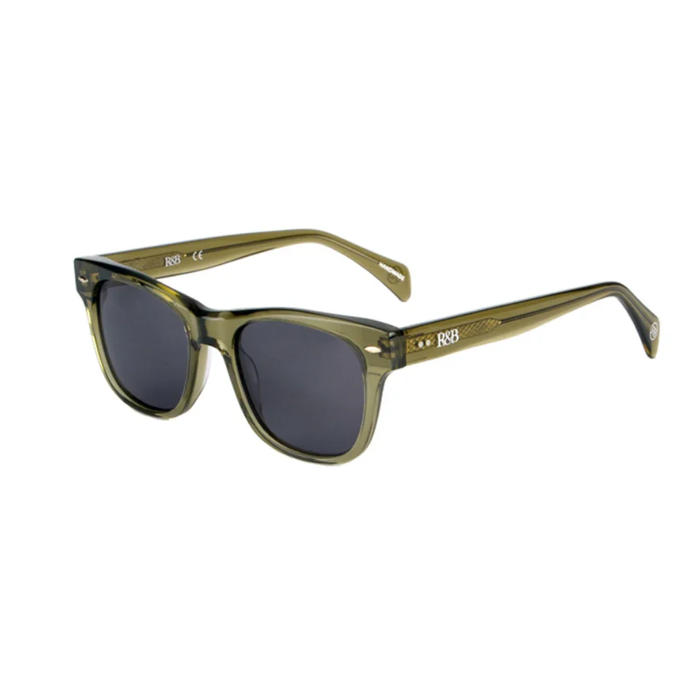 R&B by Barakat Square Gray Sunglasses - Image 2