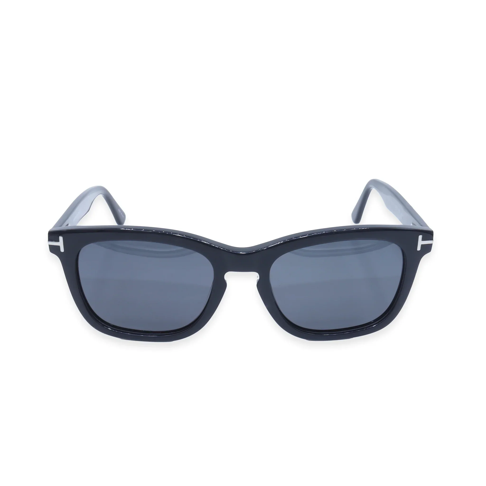 Rossi Club Black Square Acetate Full Rim Sunglasses