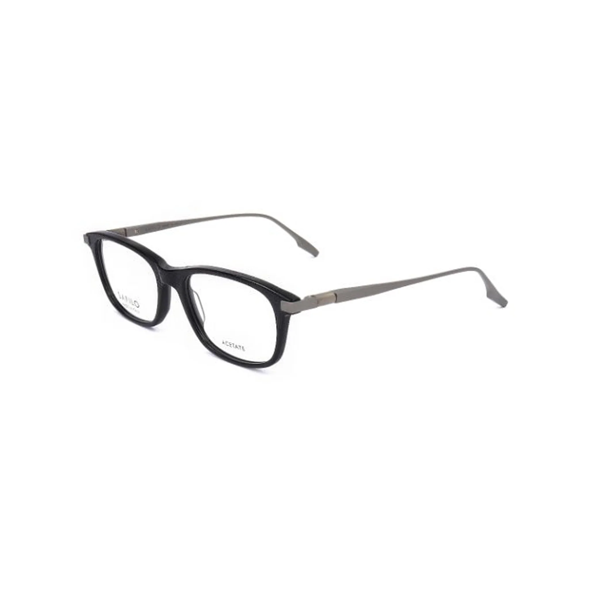 Safilo Calibro Grey Rectangle Acetate Full Rim Eyeglasses - Image 2