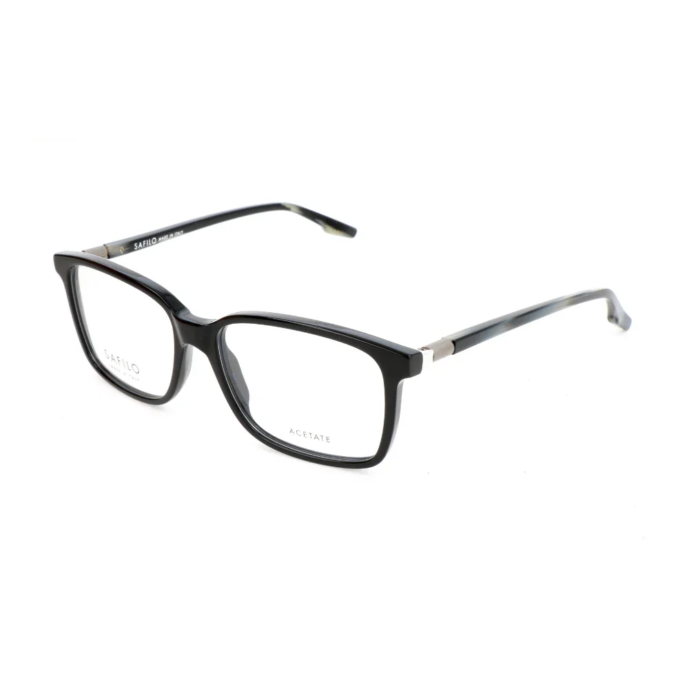 Safilo LASTRA 01 807 BLACK Men's Eyewear Frame - Image 2