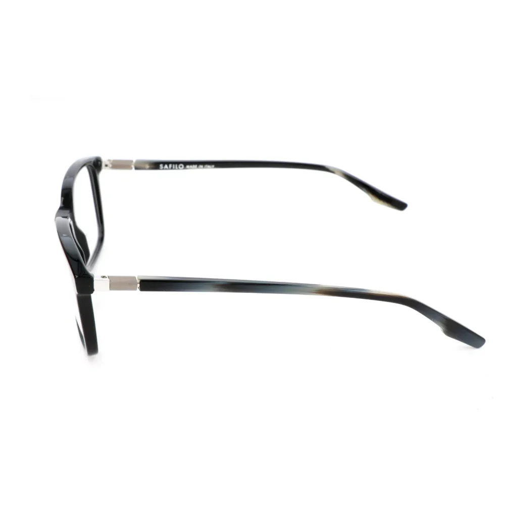 Safilo LASTRA 01 807 BLACK Men's Eyewear Frame - Image 3
