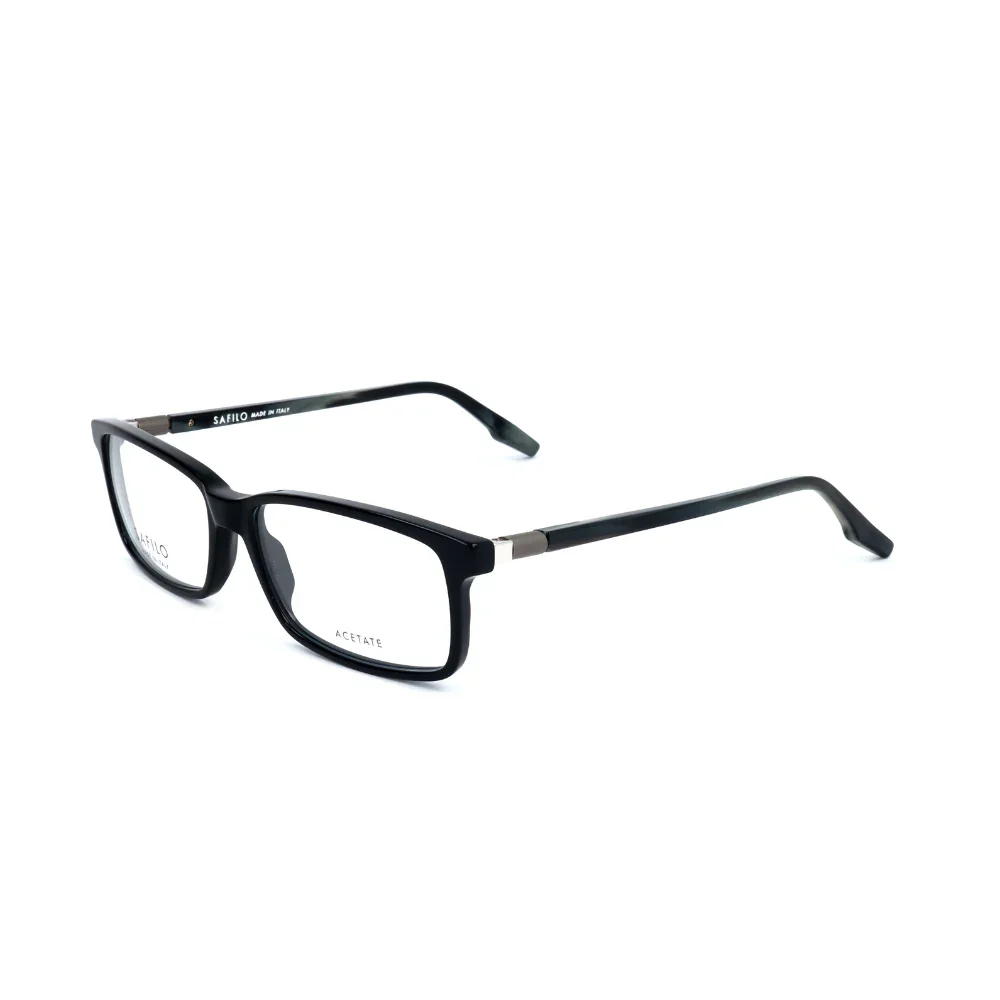 Safilo LASTRA 02 807 BLACK Men's Eyewear - Image 2