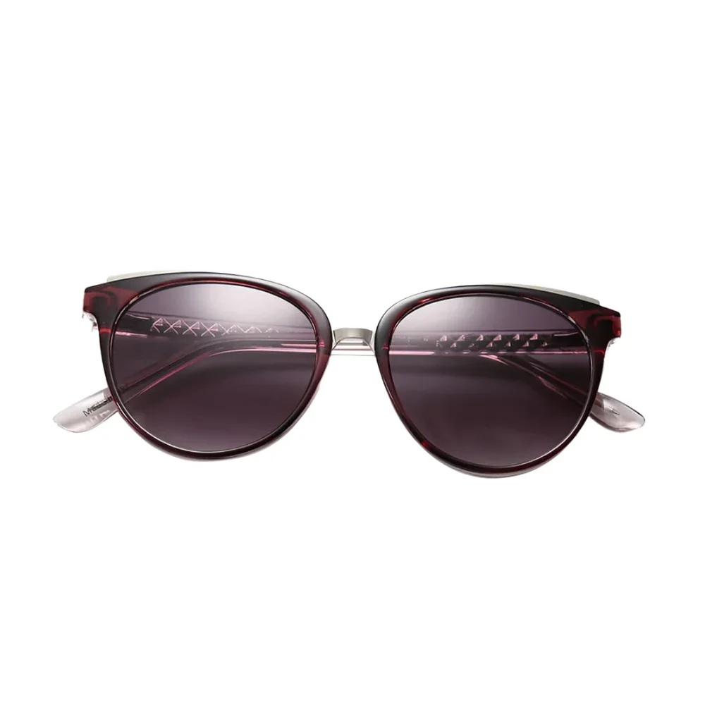 She  By Barakat Red Cat-Eye  Sunglasses - Image 3