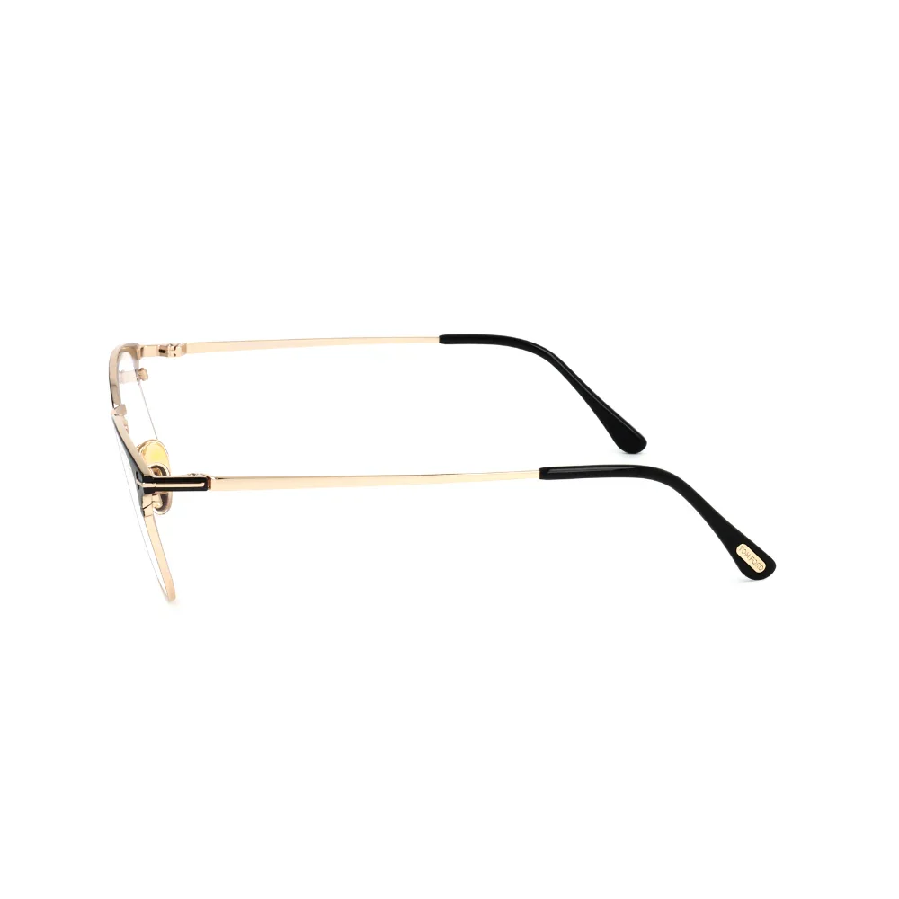 Tom Ford Blue Light Block Square Men's Eyeglasses - Image 3